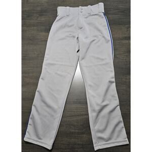 Alleson Athletic Gray Blue Youth Size Medium Baseball/Softball Pants